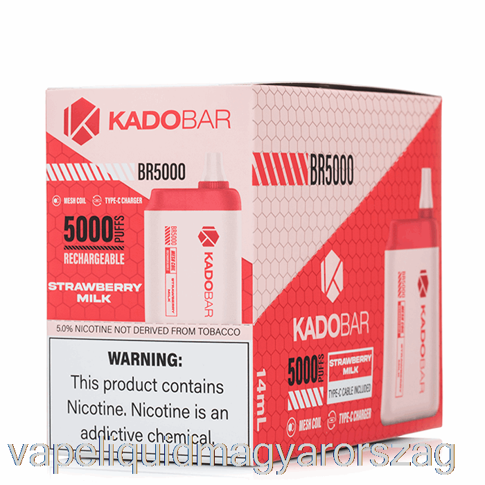 [5 Csomag] Kado Bar Br5000 Eldobható Vape Folyadék
